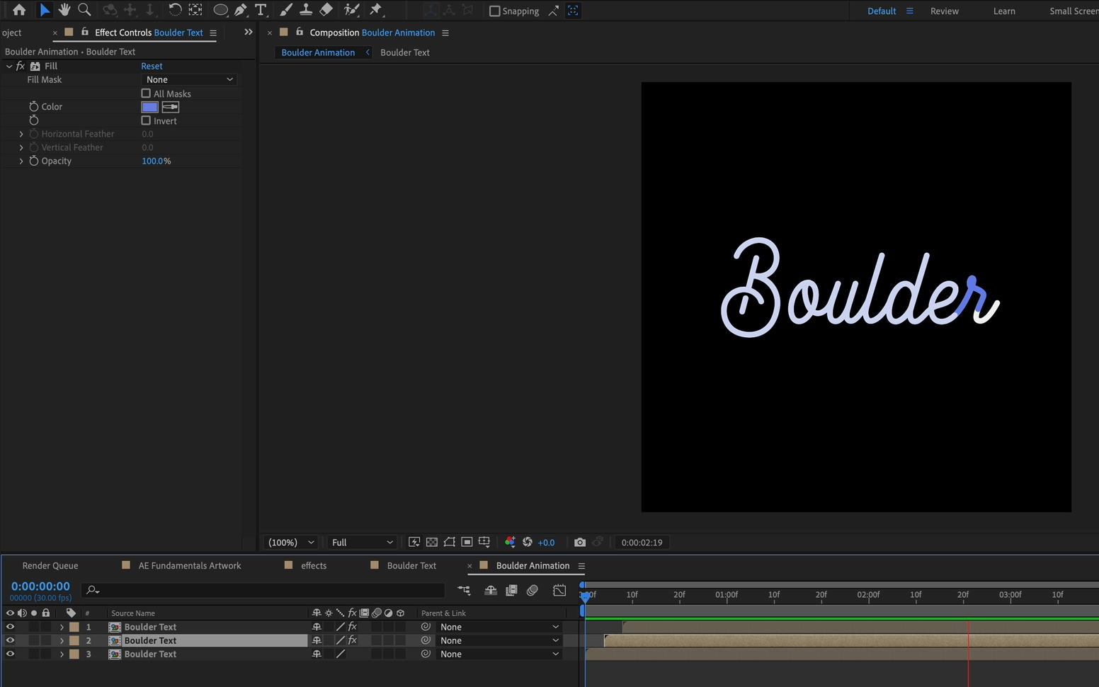 AE Fundamentals Effects